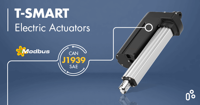 T-Smart Intelligent Electric Actuators - CAN SAE J1939-TiMOTION
